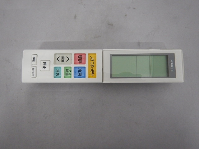 日立 パーツ HITACHI 【RAS-ZJ28J-003】 リモコン（ＲＡＲ－９Ａ２）