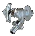INAX　LIXIL・リクシル 散水栓(固定コマ式)・配管サイズ 13mm(LF-13-13-U)[蛇口]