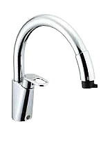INAX　LIXIL・リクシル キッチン用水栓金具 ワンホールタイプ 吐水口引出式(ハンドシャワー付) グースネック(エコハンドル)　寒冷地対応【SF-HM451SYXNU】