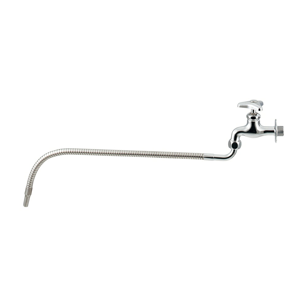 カクダイ 厨房用自在水栓 受注生産品【706-008-13X500】