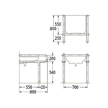 カクダイ トイレ用品 カクダイ 2478 34 その他 カクダイ 洗面器用手すり 2478 34 新品 住宅設備のプロショップdooon