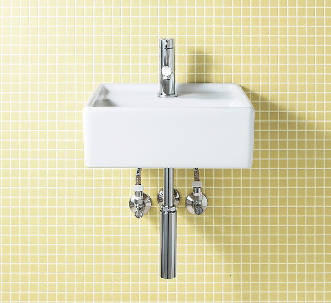 INAX LIXIL・リクシル 【YL-A531TA(C)】 コンパクト洗面器(531タイプ・単水栓・Sトラップ・壁給水) 単水栓 一般地仕様|住宅設備のプロショップDOOON!!