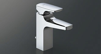 LIXIL リクシル キュビア(エコハンドル)【LF-YC340SYC】 シングルレバー混合水栓 洗面器・手洗器用水栓金具|住宅設備のプロショップDOOON!!
