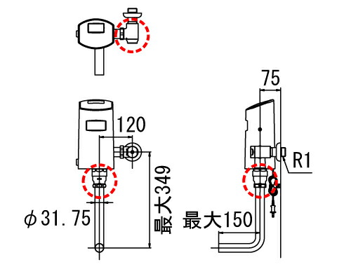 販売新販売 INAX 株式会社LIXIL OKC-8SY オートフラッシュCセンサー