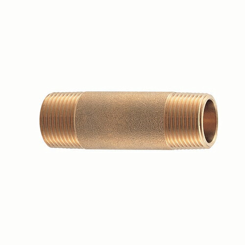 ミヤコ MIYAKO M155MMN砲金長ニップル【M155MMN】寸法 50×150 継手・バルブ|住宅設備のプロショップDOOON!!