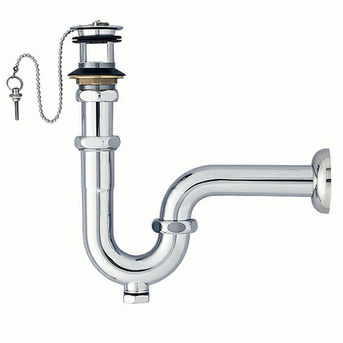 ミヤコ MIYAKO M7AS掃除口付Pトラップ(アフレ付)【M7AS】寸法 32 洗面・手洗器配管部材｜住宅設備のプロショップDOOON！！