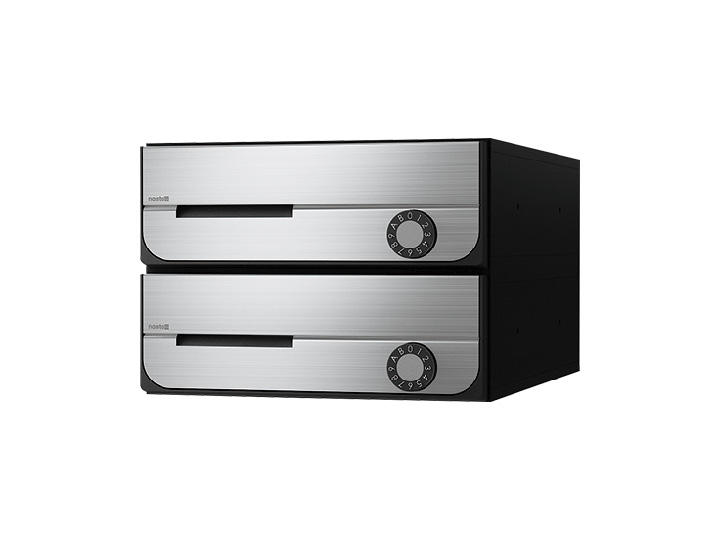 Nasta ナスタ 【KS-MB5202PU-2】ポスト W280×H100 前入前出／防滴タイプ