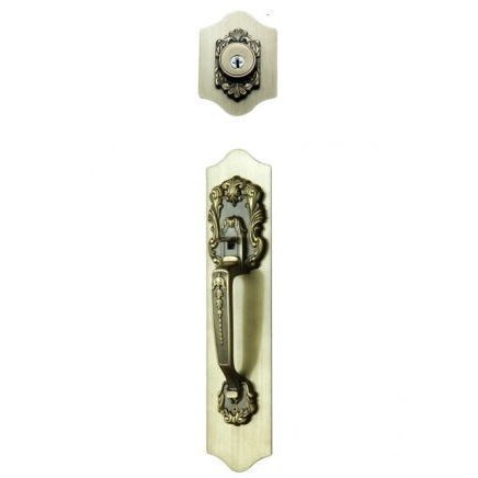 長沢製作所【923034】古代　セパレート取替錠　AＢ色　DT:30～40
