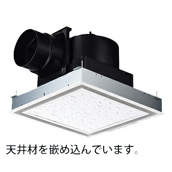 パナソニック Panasonic 換気ファン 本体【XFY-27JDS8/26】天埋換気ファン 本体・ルーバー仕掛ける