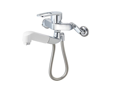 INAX LIXIL・リクシル 【SF-WM437SY】ハンドシャワー付シングルレバー混合水栓 水栓金具 シングルレバー混合水栓 クロマーレS|住宅設備のプロショップDOOON!!