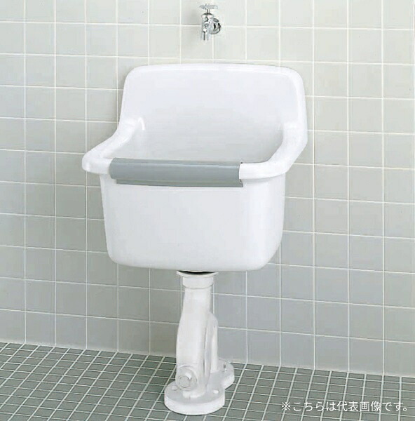 INAX LIXIL・リクシル 【S-200/BW1+LF-7K-19-U+SF-10E】【S-200 壁排水金具(Pトラップ)】 掃除用流し ハイパーキラミック BW1(ピュアホワイト)|住宅設備のプロショップDOOON!!