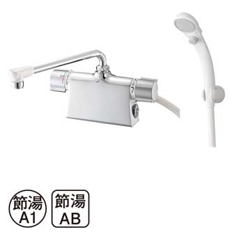 三栄水栓[SANEI]【SK785D-L-13】サーモデッキシャワー混合栓