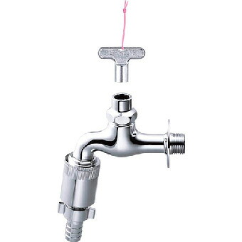 三栄水栓[SANEI]【Y36VB-13】共用カップリング付横水栓