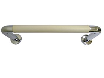 シロクマ パッドニギリバー（１５０mm） 【H150】600mm クローム／アイボリ 【NO-800】【メーカー直送のみ・代引き不可・NP後払い不可】