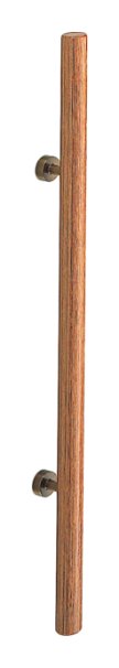シロクマ ウッド丸型取手 1200mm ウッド・仙徳 【NO-113】【メーカー直送のみ・代引き不可・NP後払い不可】