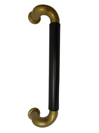 シロクマ Ｌ型ビッグハーモニー取手オン ４２５mm オン ＡＧ／オーク 【NO-131S】【メーカー直送のみ・代引き不可・NP後払い不可】