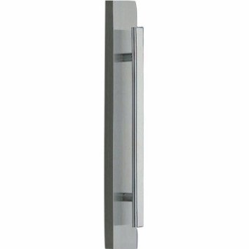 シロクマ Ｔ形ニューライン取手 ４００mm クローム 【NO-85】【メーカー直送のみ・代引き不可・NP後払い不可】 20,490円