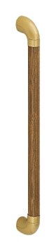シロクマ ユニバーサル手すり ８００mm ＡＧ／Ｍオーク 【BR-551】【メーカー直送のみ・代引き不可・NP後払い不可】