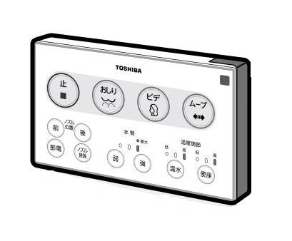 東芝 TOSHIBA 温水洗いもの便座 クリーンウォッシュ 遠隔操作 部分品吊りひも 50471642