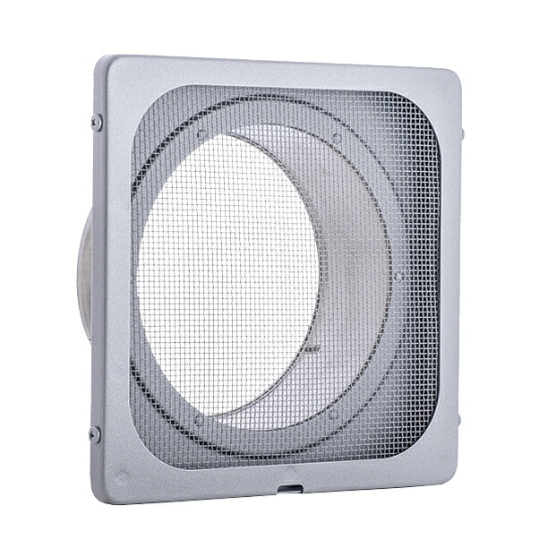 西邦工業 SEIHO 【KNK125SBL-VM】 BL・外壁ステンレス製換気口 フラットグリル KN-SBL 角金網型10メッシュ 低圧損 BL認定品 低圧損 フェイス着脱式
