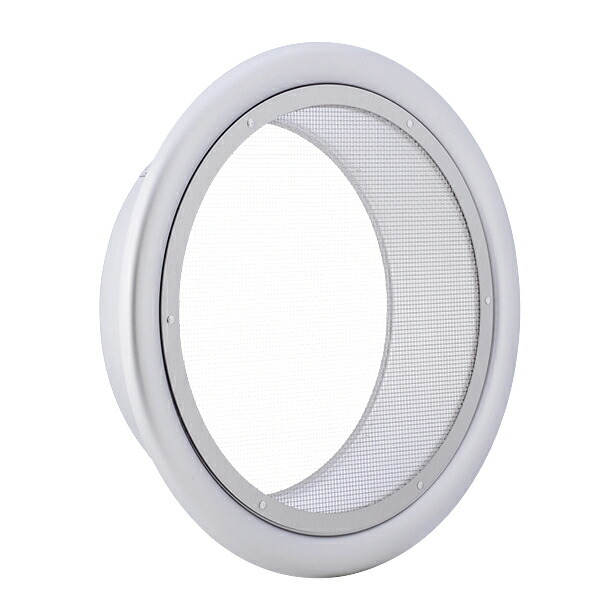 西邦工業 SEIHO 【SN300】 外壁用アルミニウム製換気口 フラットグリル SN 大口径 金網型10メッシュ 低圧損 大口径