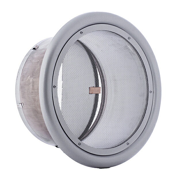 西邦工業 SEIHO 【SND250SC】 外壁用ステンレス製換気口 フラットグリル SND-SC 大口径 金網型10メッシュ 防火ダンパー付 特定防火設備適合品 前面フューズ交換 大口径 フェイス着脱式|住宅設備のプロショップDOOON!!