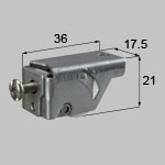 LIXIL リクシル トステム 戸車NTJ-19S【商品コード:SRBF002 内容物:本体(SRBF002)×1 シルバー 】|住宅設備のプロショップDOOON!!
