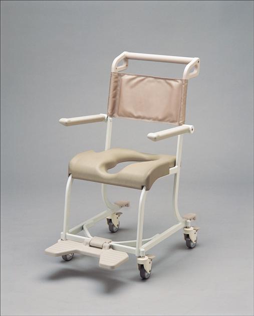 TOTO　【EWCS604BS】水まわり用車いす ソフトシート Bタイプ便器高さ350・360mm用 4輪キャスター