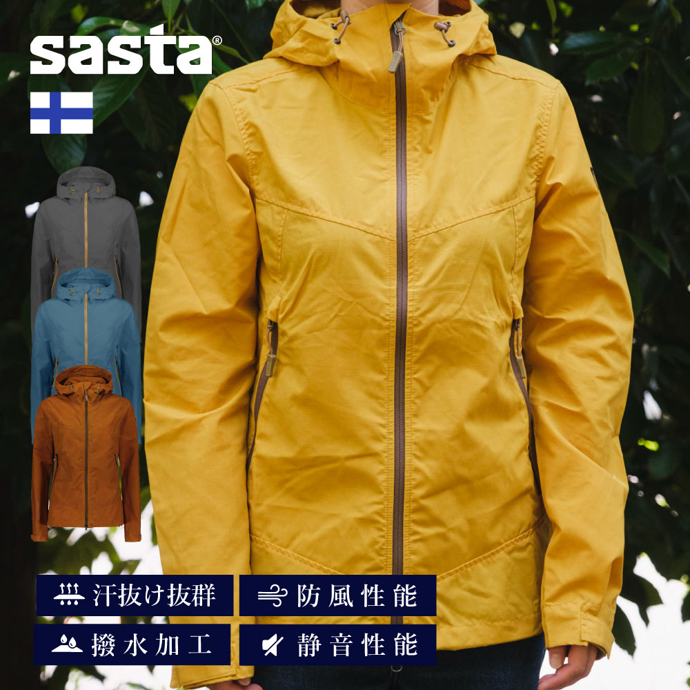 サスタ ロウヒッコ ウィメンズ ジャケット sasta | ファッション ジャケット レディース トップス アウター 薄い 軽い 撥水 撥水加工 防風 アウトドアウェア ソロキャンプ キャンプ用品 アウトドア用品 防災 登山｜UPI 店 26,499円