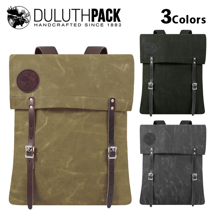 【楽天市場】Duluth Pack Roll-Top Scout Pack WAXダルースパック