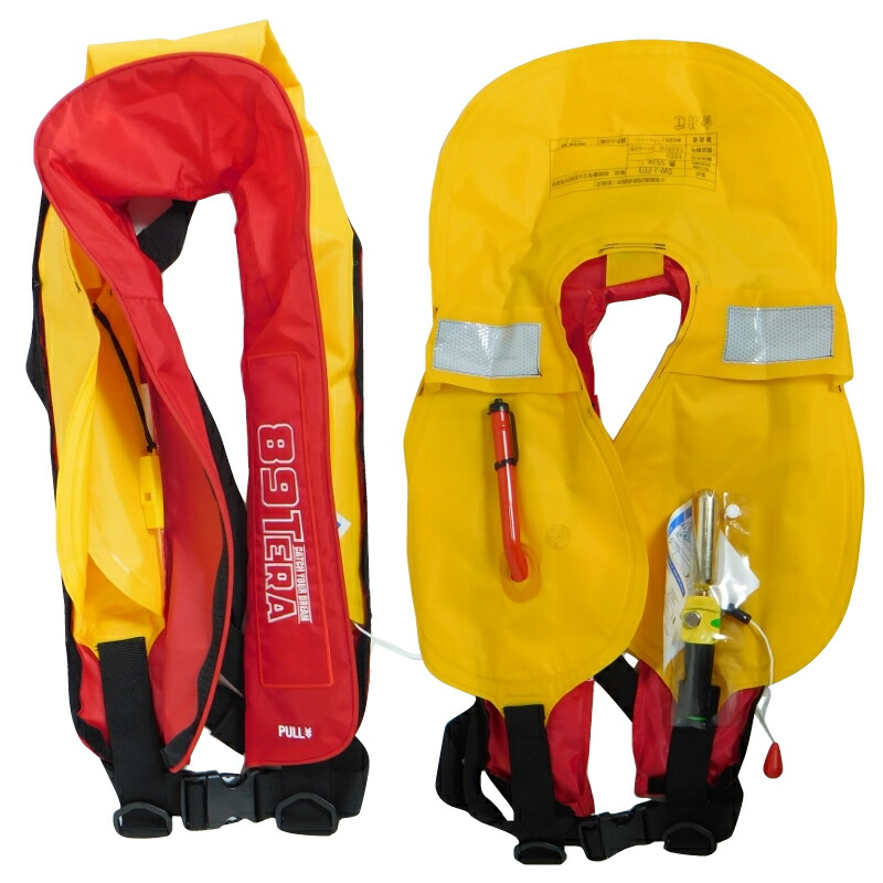 【楽天市場】ライフジャケット 桜マーク 付き タイプA 自動膨張式 検定付き