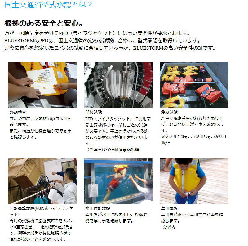 桜マーク付/子ども用フローティングベスト推奨身長120〜150cmタイプA/TYPE-A/BSJ-211Y/検定付き/高階【国土交通省型式承認品】(ブルーストーム)国交省認定品/こどもマリンスポーツ・ジュニアライフジャケット・救命胴衣・キッズ・防災・マリン・スノーケリングSS6