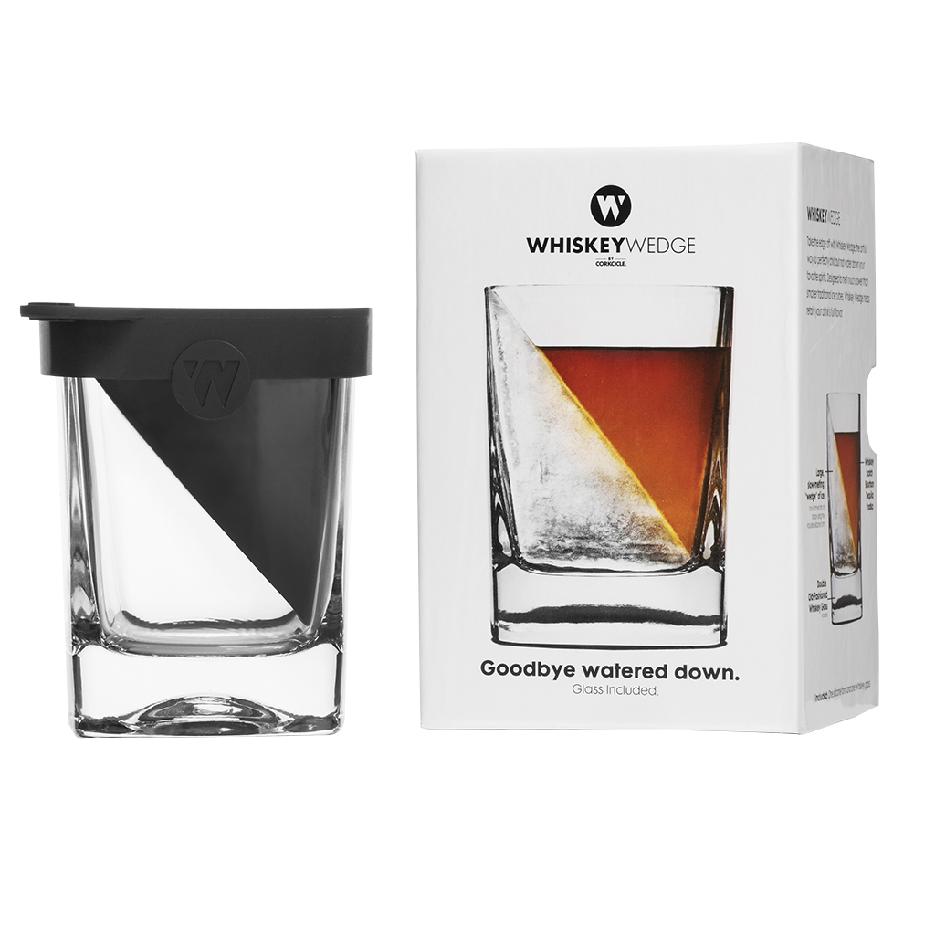 楽天市場 ウイスキー ロックグラス おしゃれ Corkcicle Whiskey Wedge ブランド ウイスキーグラス 保冷 スタイリッシュ ロック 氷 焼酎 クリスマスプレゼント ギフト 父 カリスマバイヤー輸入雑貨セレオリ