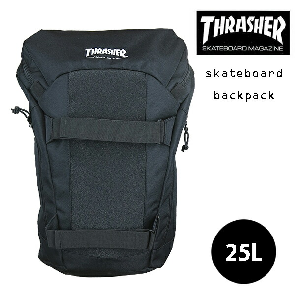 豪華 楽天市場 Thrasher スラッシャー バックパック リュック Thrcd504 ボードキャリーストラップ付き マグロゴ デイバッグ リュックサック 男女兼用 Maglogo スケートブランド アウトドア ストリート Upplus 新品本物 Www Eduka Rs