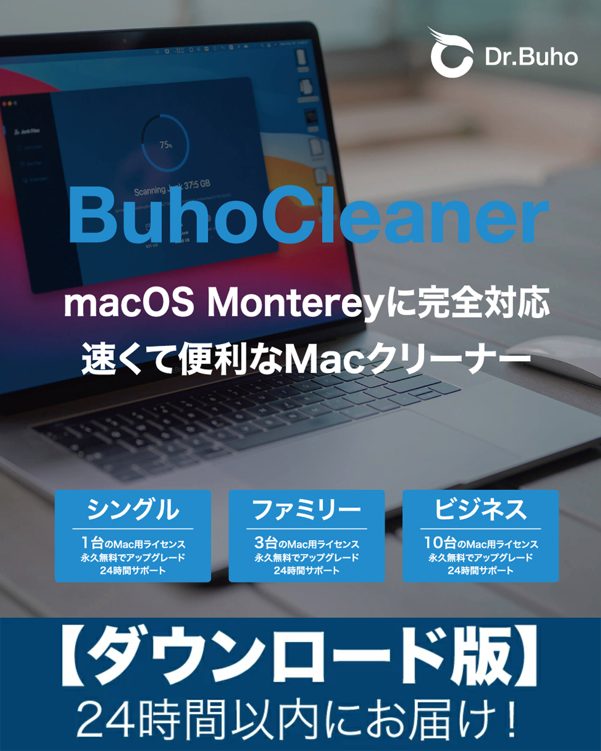 楽天市場】【ダウンロード版】BuhoCleaner シングルライセンス 1台用