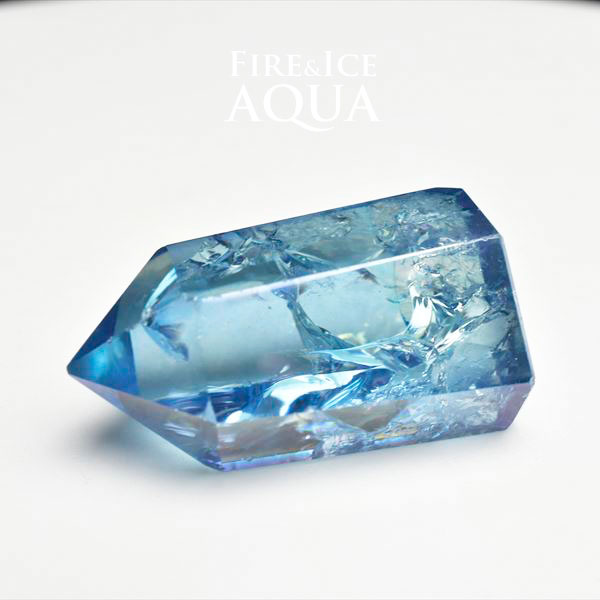 ファイアーアンドアイス アクア 要領 六つ角柱 ブラジル連邦共和国 ミナスジェライスステイト結成 アメリカ生産 凡そ23 9g アクア情調 ファイヤー アンドアイス 根っから岩 権ロック Fire Ice クオーツ ポイント 39ショップ 超限度商いもの 克く上質アメリカ加工