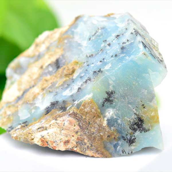 楽天市場】◇約134g◇希少 ブルーオパール 原石□ペルー・アカリ鉱山産