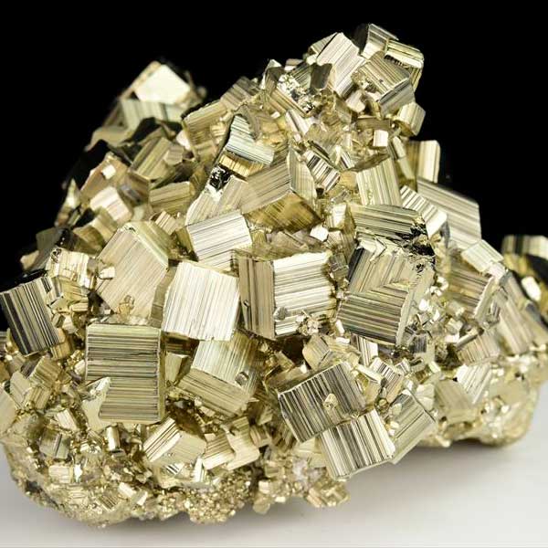楽天市場】◇CUBO Huanzala◇ パイライト AAAAA 黄鉄鉱 クラスター