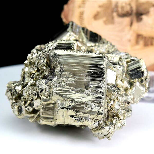 ◆CUBO Racracancha◆パイライト 黄鉄鉱 クラスター 原石 【約496g】ギラギラ結晶 ■ペルー ラクラカンチャ鉱山産 ■ パイライト｜黄鉄鉱｜キューブ｜天然石｜パワーストーン｜クラスター｜群晶｜CUBE｜racracancha｜■39ショップ■70
