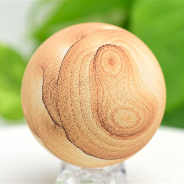 楽天市場】サンドストーン ナバホストーン 丸玉 スフィア 置物 台座付