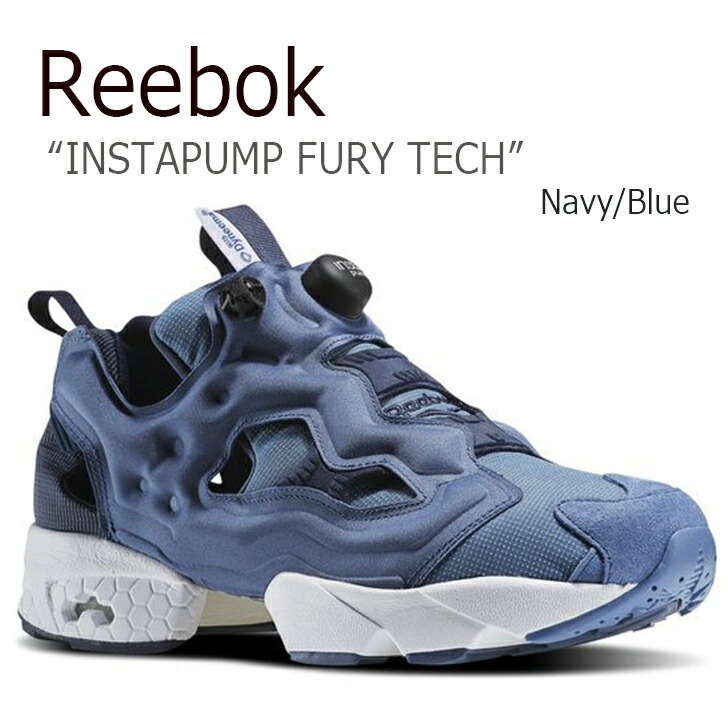 reebok insta pump fury tech navy