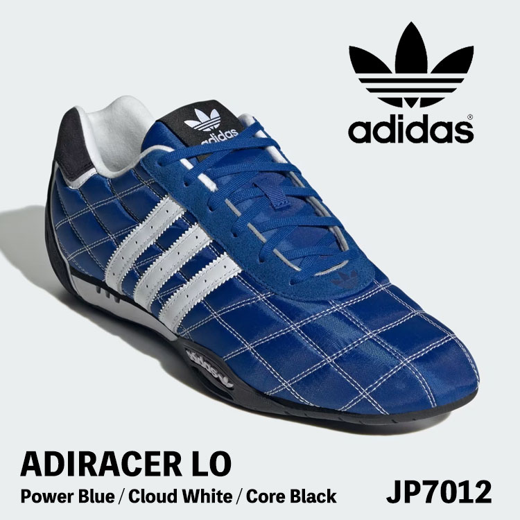 アディダス オリジナルス スニーカー adidas Originals スニーカー メンズ レディース ADIRACER LO アディレーサー 置き目  Power Blue / Cloud White / Core Black 青み JQ5757 シューズ 【中古】未当て嵌める品