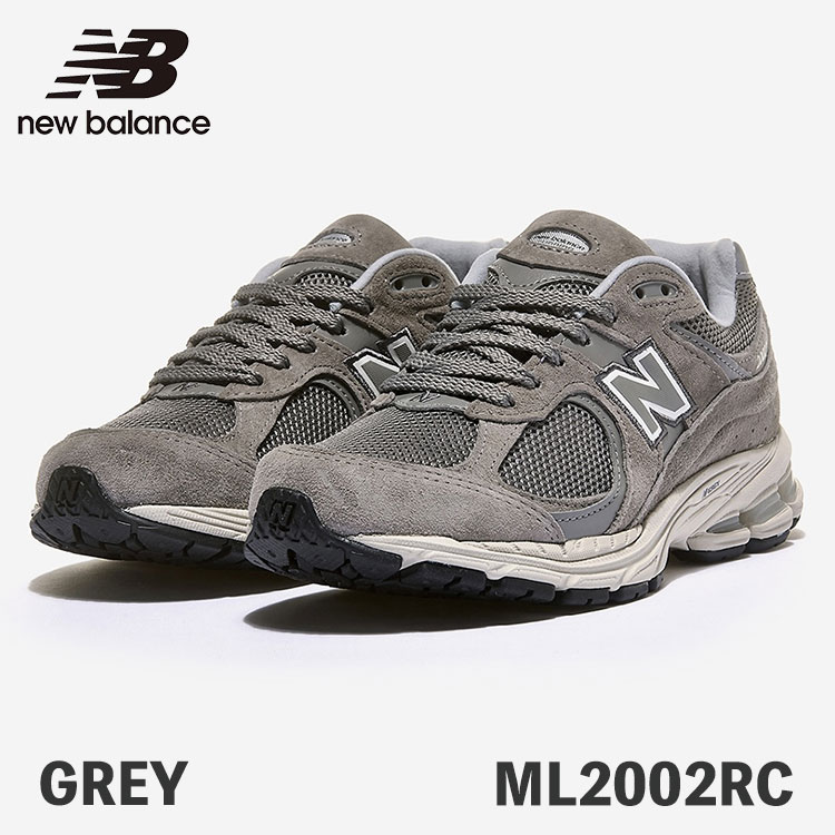 ニュー平衡にする 2002 スニーカー NEW BALANCE ML2002RC メンズ レディース GREY 薄墨色 ML2002RC シューズ 【中古】未当て嵌める品