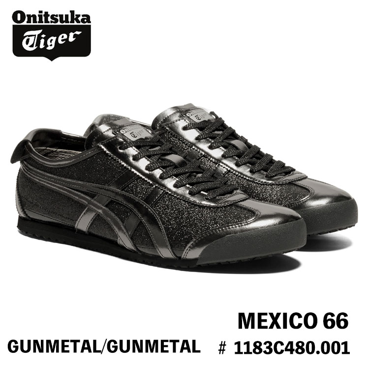 オニツカタイガー スニーカー Onitsuka Tiger MEXICO 66 メキシコ66 GUNMETAL/GUNMETAL ガンメタル # 1183C480.001 シューズ 35,783円