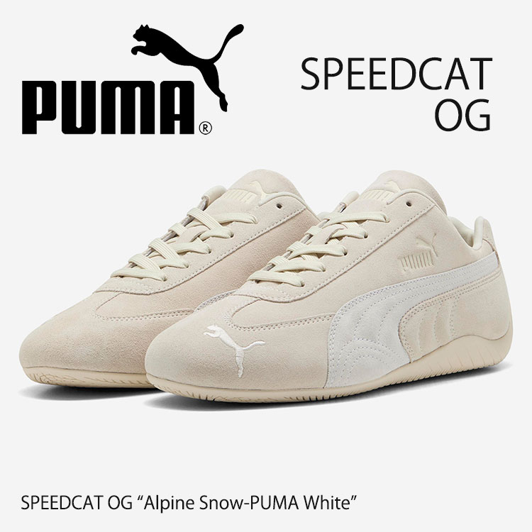 プーマ スニーカー PUMA スニーカー SPEEDCAT OG Alpine Snow-PUMA White 398846_23 プーマ スピードキャット OG アルペンスノー プーマホワイト シューズ Women【中古】未使用品