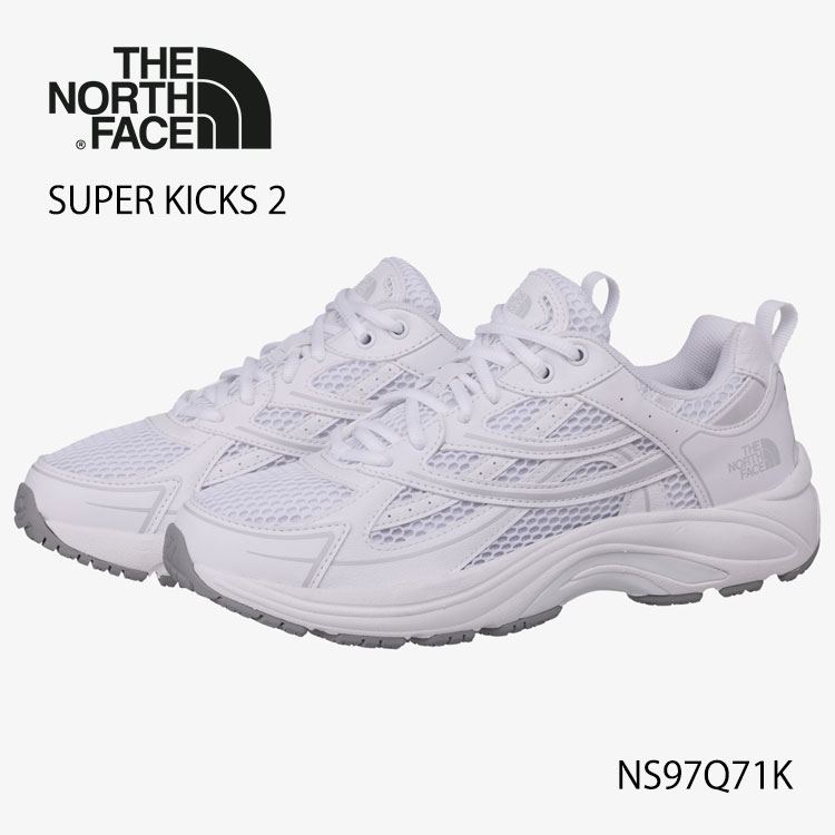 【正規品】ノースフェイス スニーカー THE NORTH FACE SUPER KICKS 2 WHITE NS97Q71K【中古】未使用品