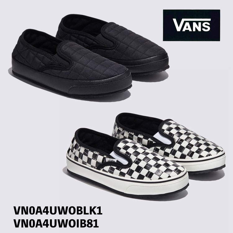バンズ スニーカー VANS MTE SleepER 2 スリッパ 2 VN0A4UWOBLK1 / VN0A4UWOIB81 BLACK /Checkerboard Black Classic White ブラック チェッカーボード ホワイト シューズ【中古】未使用品|upsuke