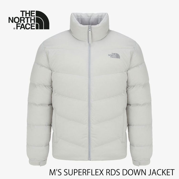 ノースフェイス ダウンジャケット THE NORTH FACE ダウンジャケット メンズ M'S SUPERFLEX RDS DOWN JACKET スーパーフレックス RDS ダウンジャケット LIGHT_GRAY ライトジャケット NJ1DQ42A ウェア【中古】未使用品
