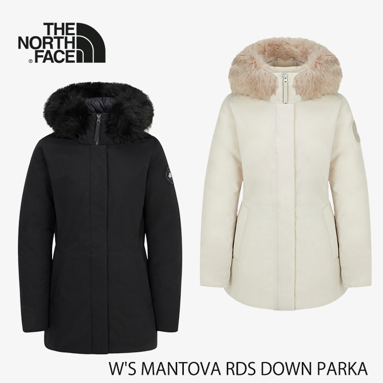 ノースフェイス ダウン レディース 韓国 THE NORTH FACE ダウンジャケット レディース W'S MANTOVA RDS DOWN PARKA ウィメンズ マントバ RDS ダウンパーカ BLACK ブラック LIGHT_BEIGE ライトベージュ NJ1DQ87A/C ウェア【中古】未使用品