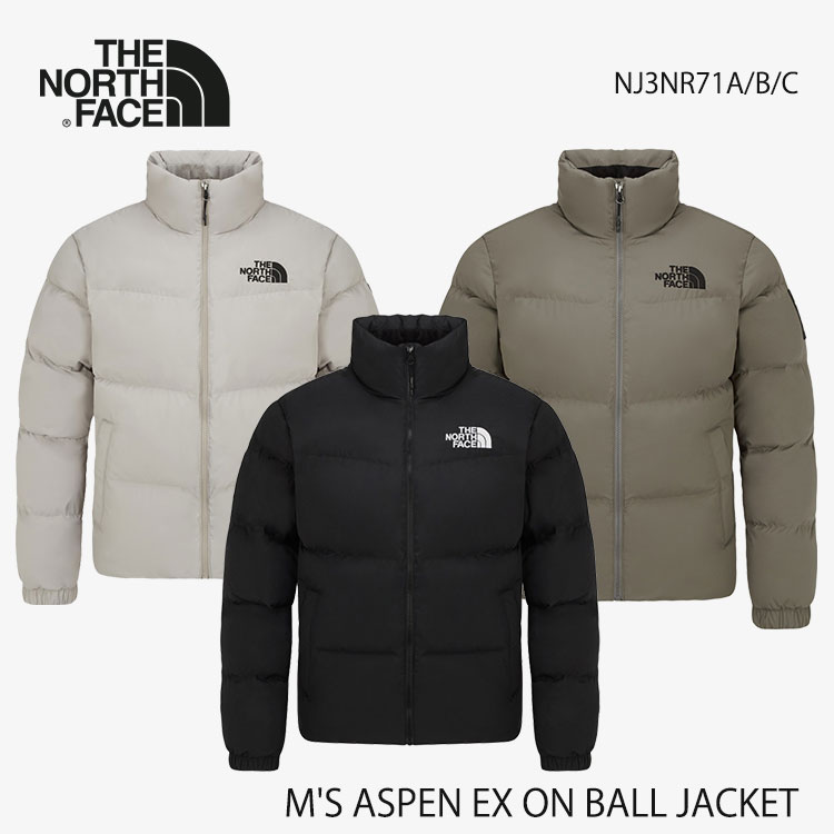 ノースフェイス ダウン THE NORTH FACE ダウンジャケット メンズ M'S ASPEN EX ON BALL JACKET メンズ アスペック EX オン ボール ジャケット BLACK GRAYISH_KHAKI LIGHT_BEIGE ブラック グレイッシュカーキ ライトベージュ NJ3NR71A/B/C ウェア【中古】未使用品｜upsuke